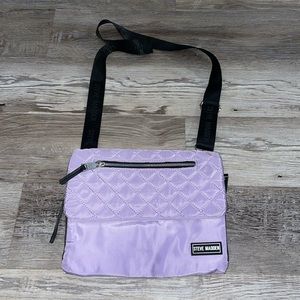 Steve Madden purple crossbody purse bag